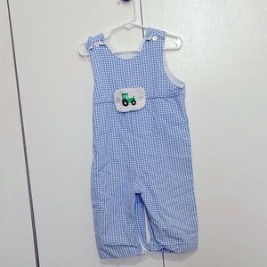 Boys gingham longall